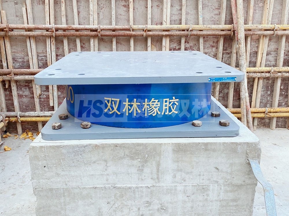 非连续端铅芯隔震支座